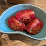 呑と - トマトのマリネ