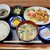 おふくろの味 わらべ - かしわ唐揚定食【¥850(税込)】