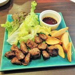 まんぷく食堂 - サイコロステーキ