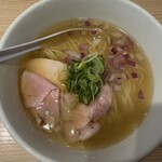 中華そば くらむ - 貝と焼きあごの中華そば(塩)