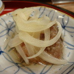 いわや - 先付（さばの竜田揚げ）（2014/12-2）