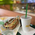 サブウェイ - ドリンク写真:カリとろチーズBLT590円
ペプシコーラS240円