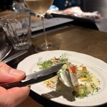 le bistrot des bleus - イワシのマリネ