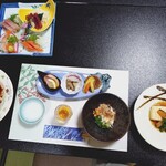 さかや - 料理写真:夕食の開始です♪