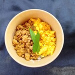 米とSOUP - 鶏そぼろと玉子丼