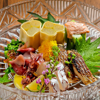 聚楽第に合う京のおばんざい盛り♪聚楽第に来たらまずはこれ！