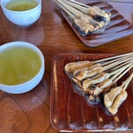 あぶり餅 本家 根元 かざりや - 