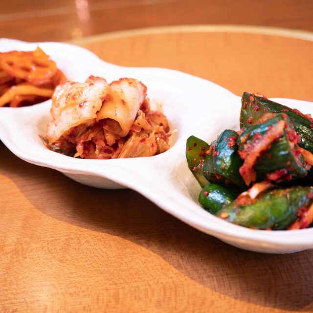 キムチ盛り合わせ