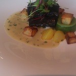 ピエール・ガニェール - ポワソンは、真鯛のポワレ