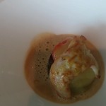 ピエール・ガニェール - ボタン海老の、かるいポワレ