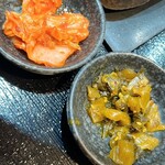感動の肉と米 - 料理写真:キムチ　高菜
