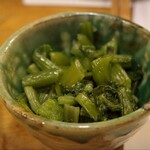 炭焼笑店 陽 - お通し