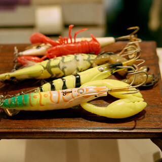 釣る、育てる。料理のこだわりは、「食材を得る」所から。