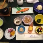 渋の湯 - 旅館の朝飯