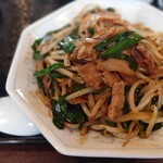 あづま軒 - ニラ肉炒め