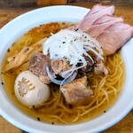 ラーメン サンガ - 料理写真:ウマ塩っぱい肉麺（仮）1000円
