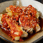 Oomori horumon marumichi - カリカリ豚足焼き