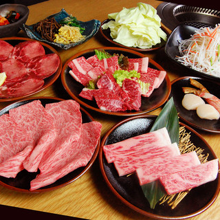 ぜいたくコース 炭火焼肉やまがき 藤原台店 岡場 焼肉 食べログ