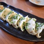 鉄なべ - 湯がき餃子