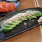 鉄なべ - きゅうりの一本漬け