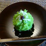 鶴屋吉信 - 2015年1月の生菓子より「若松」です。