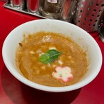 豚らーめん ミドリカワ - つけ汁は超濃厚♪