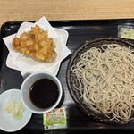 江戸そば 孫吉 - 海鮮かき揚げそば冷