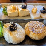 石部宿 田楽茶屋 - 赤味噌、柚子味噌どちらも捨て難い