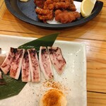 山陰漁酒場 丸善水産  - 島根産いか焼＆たこから