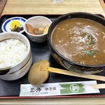 味和亭米田 - カレーうどん定食