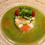 メゾン　ド　フジイ - 島野菜と魚介のテリーヌ