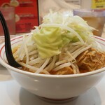 蒙古タンメン中本 - 料理写真:濃厚巨豚北極＋野菜大盛＋ウーロン茶