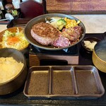 とろけるハンバーグ 福よし - 