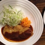 AGATO - H氏の頼んだポークカツ。