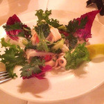 ヤリイカとブロッコリーケッパーのサラダ(2015年1月撮影)