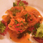 トラットリア シチリアーナ・ドンチッチョ - カジキマグロの炭火焼 (2015年1月撮影)