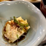 天然温泉コロナの湯 - 小鉢（冷奴）