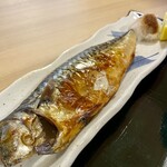 天然温泉コロナの湯 - 越田の鯖塩焼き
