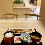 天然温泉コロナの湯 - 越田の鯖塩焼き定食