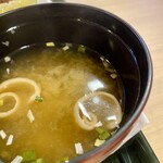 天然温泉コロナの湯 - 味噌汁