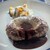 カフェ&ヤド コモ - 料理写真:宮古牛のハンバーグ、
見た瞬間に、肉汁のカルデラ湖や〜〜っ！