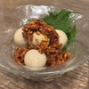 谷六おみかん - 漬けうずら卵のザクザクラー油