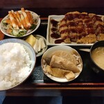 福味 - 料理写真:メンチカツ定食　900円