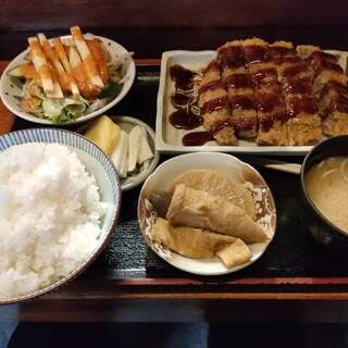 福味 - 料理写真:メンチカツ定食　900円