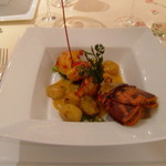 Restaurant Régis & Jacques Marcon - 前菜にブルトンのオマール