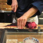 鮨 村上二郎 - 【2015年1月】赤水菜の漬物