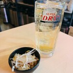 野焼 - ホイス350円とお通しおそらく400円