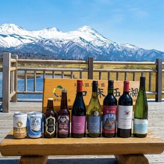 北海道のクラフトビール、ワインも豊富にあります！
