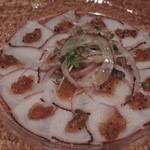 ミシマ テラス - タコのカルパッチョ