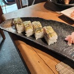 小田原おでん本店 - アジ寿司